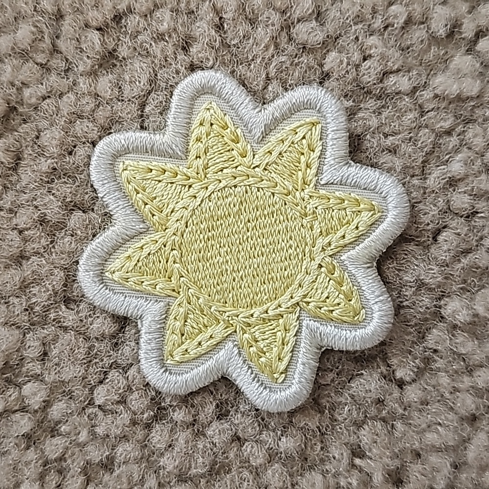 Stoney Clover Lane Yellow Flower and Sunshine Patch